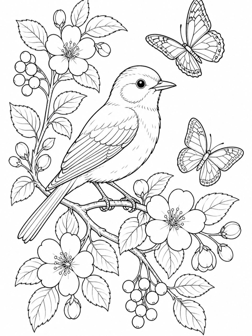 Bird Coloring Pages