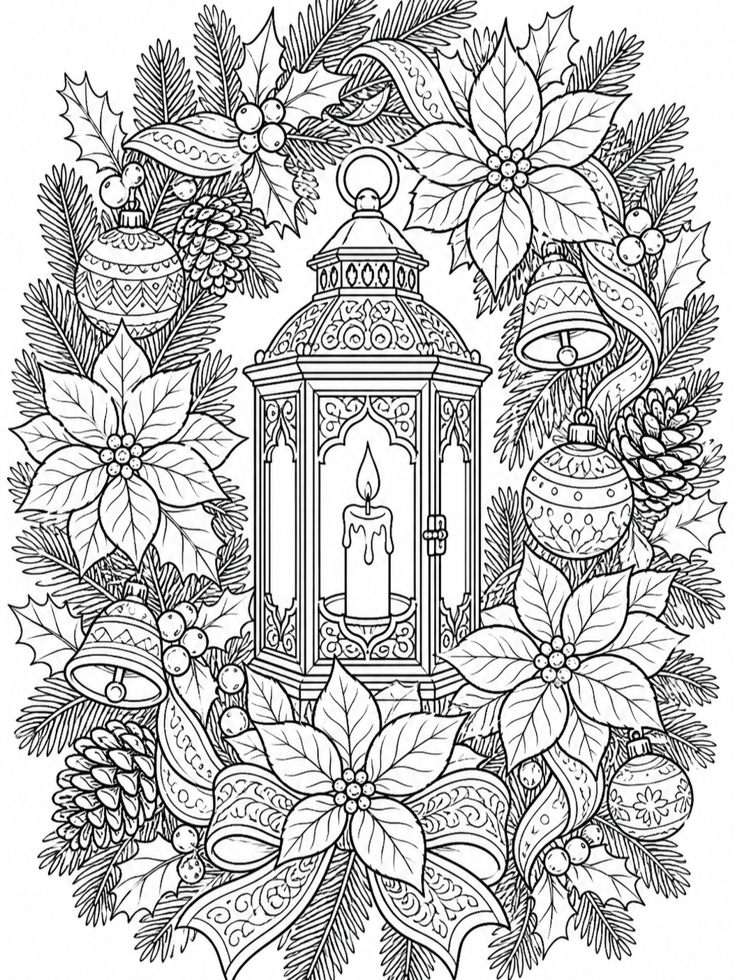 Christmas Coloring Pages for Adults