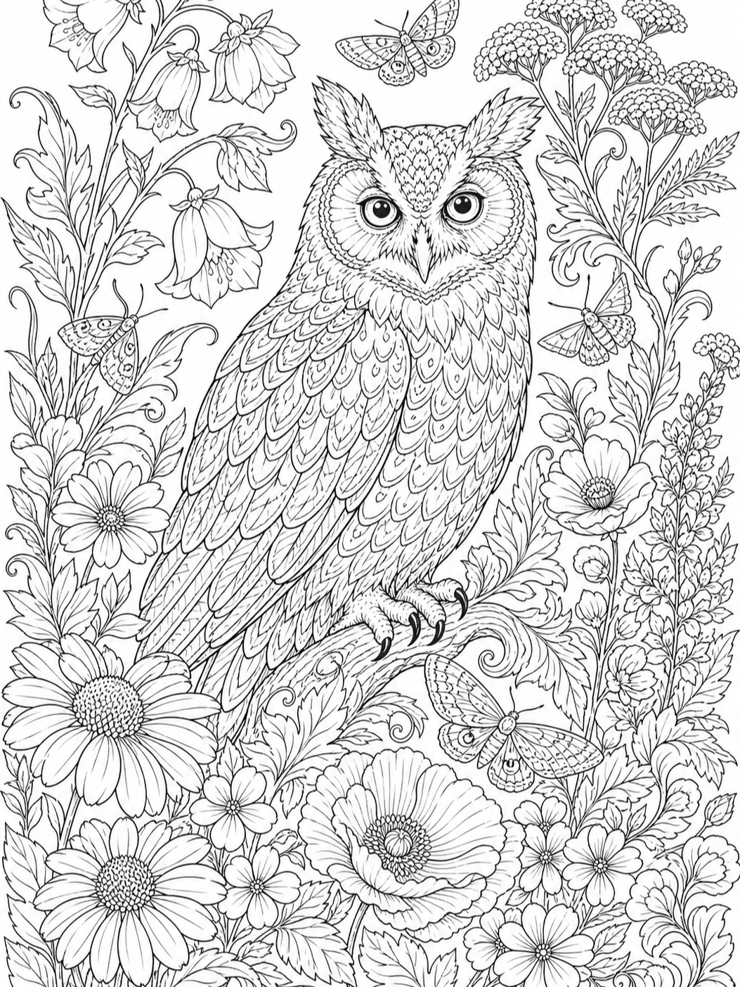 Detailed Coloring Pages