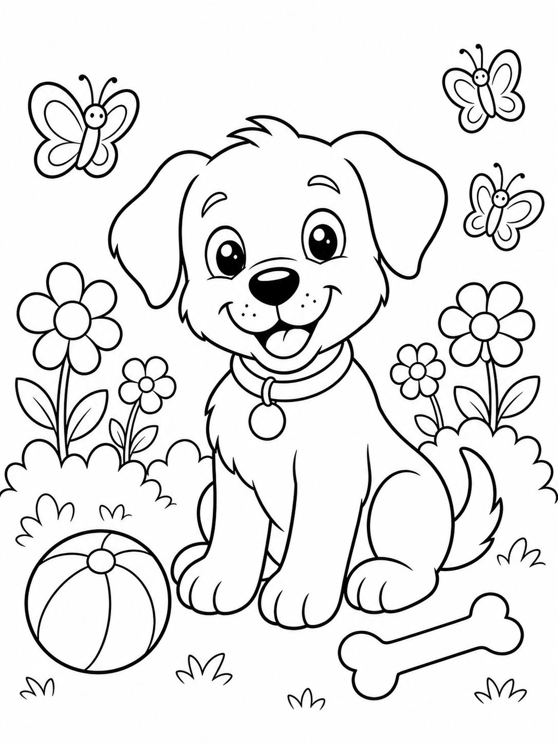 Dog Coloring Pages