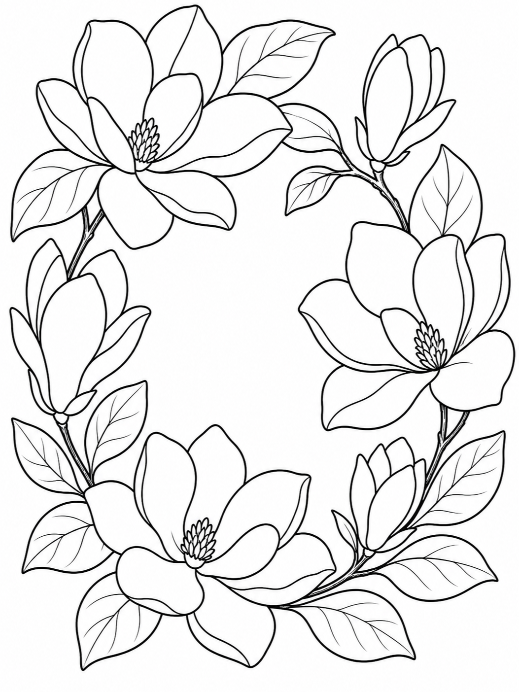 Easy Coloring Pages for Adults