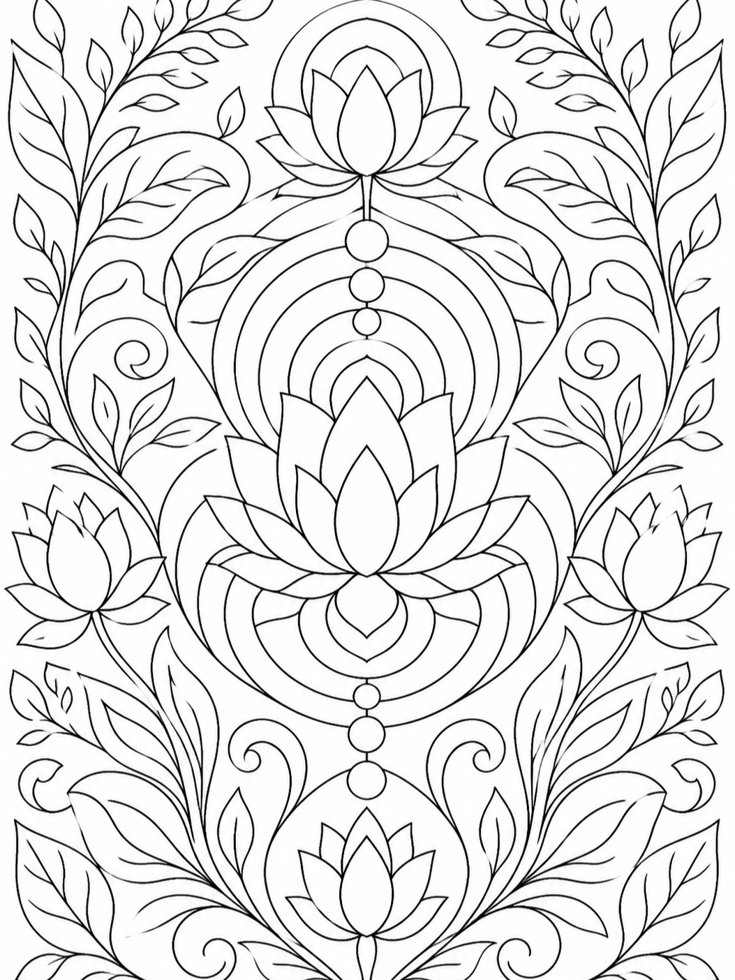 Stress Relief Coloring Pages