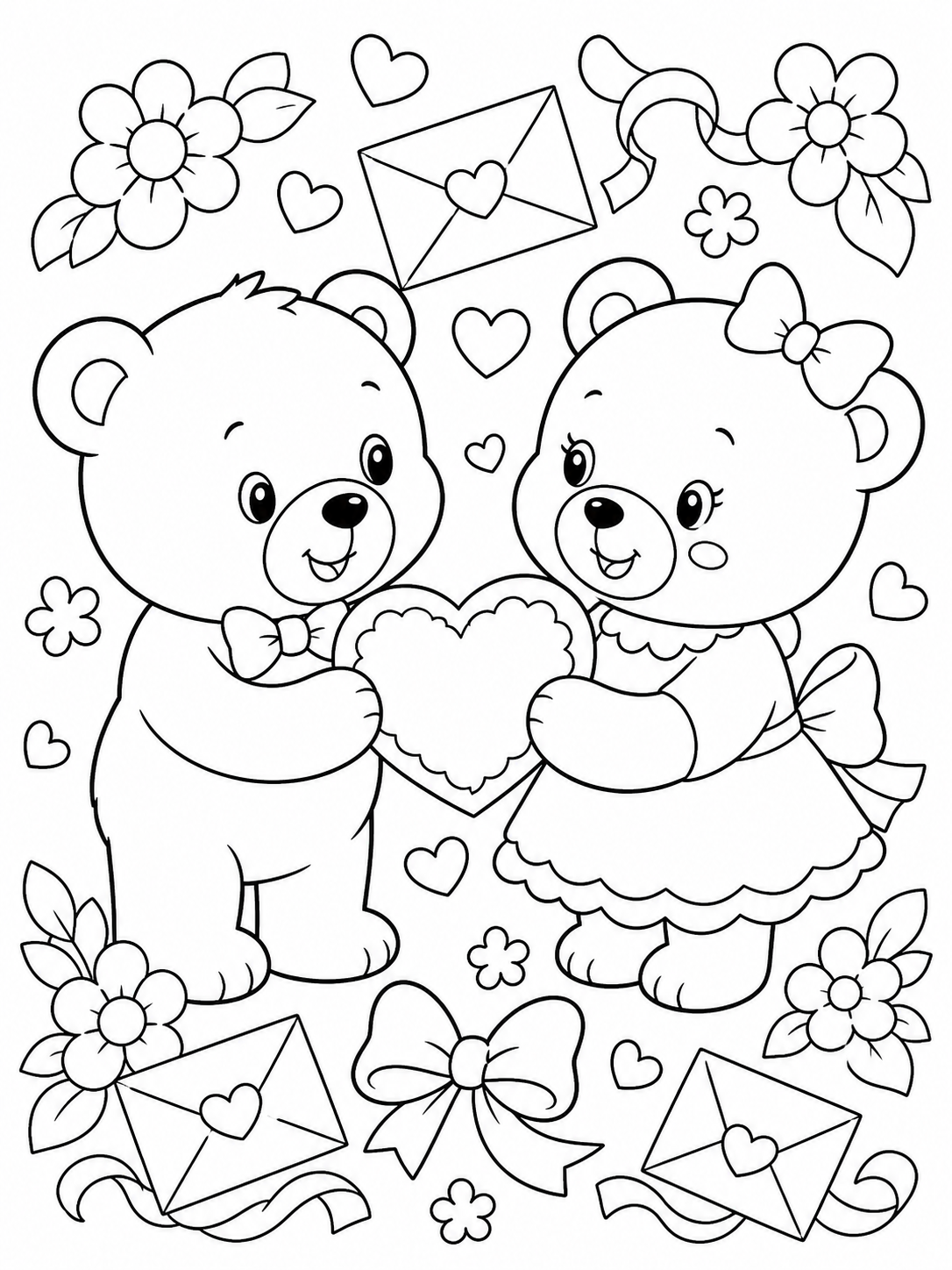 Valentines Day Coloring Pages